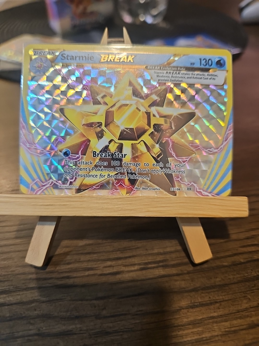 Pokémon TCG Starmie Break 32/108 XY Evolutions Ultra Rare Card (NM Condition)