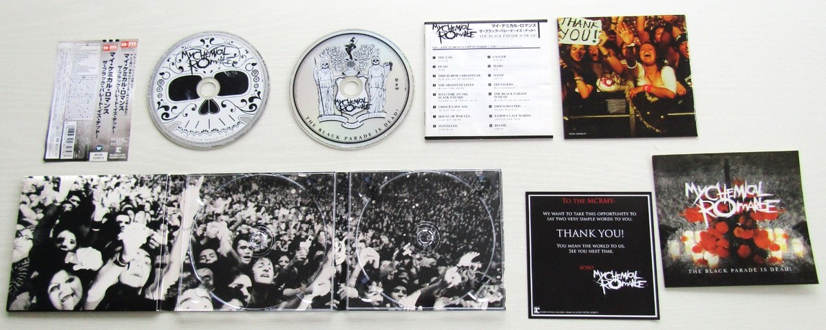 My Chemical Romance 9 CDs I Brought You My Bullets, The Black