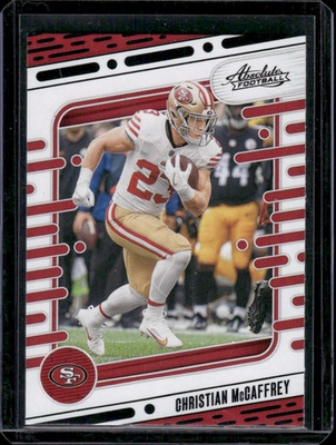 #ad 2024 Panini Absolute #91 Christian McCaffrey Black San Francisco 49ers $0.99