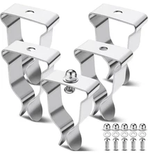 5 Set Window Well Cover Hardware Kit Egress Window Well Cover Spring Clip Out