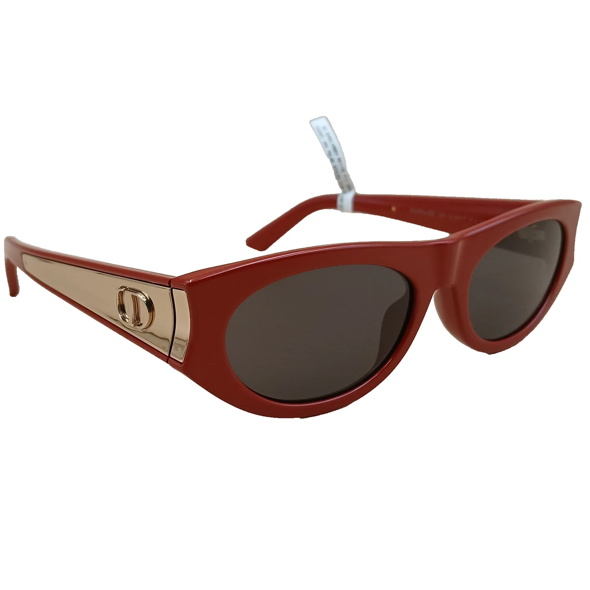 Dior Red Oval Sunglasses for Women for sale | eBay