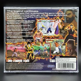 Virtua Fighter 3tb (Sega Dreamcast, 1998) Complete With Manual - TESTED