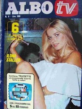 Albo TV 1978 n°6 Ilona Staller - Ausgezeichn...