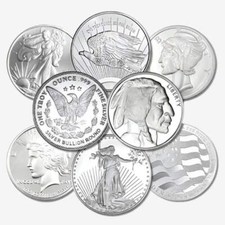 1 oz .999 Silver Round - Secondary Market | Tested & Verified 95.00 per troy oz