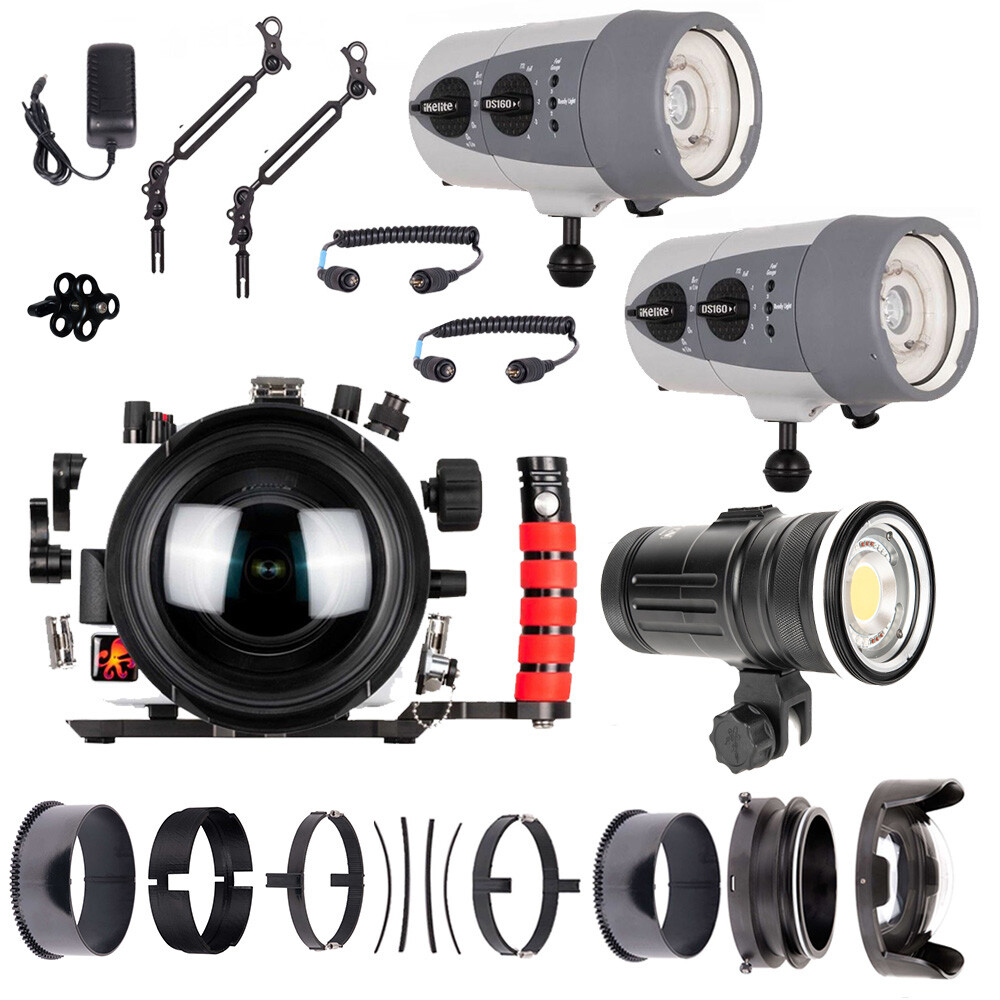 Ikelite Underwater Housing for Canon EOS R5 w/Dual DS160 II Hydra