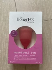 The Honey Pot Company, Silicone Menstrual Cup Size 1 for Medium Flow