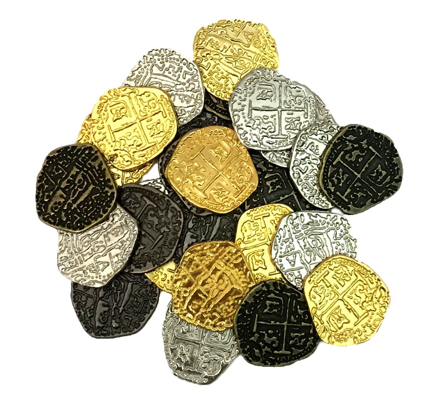 Серебряная монета пиратов. Пиратские монеты. Металлические пиратские монеты. Пиратские монеты серебристые. Игрушечные металлические монеты.