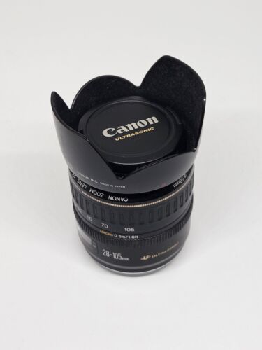 Objectif zoom à ultrasons Canon EF 1:3,5-4,5 - 28-105 mm - Objectif - Appareil photo - Photo 1/10