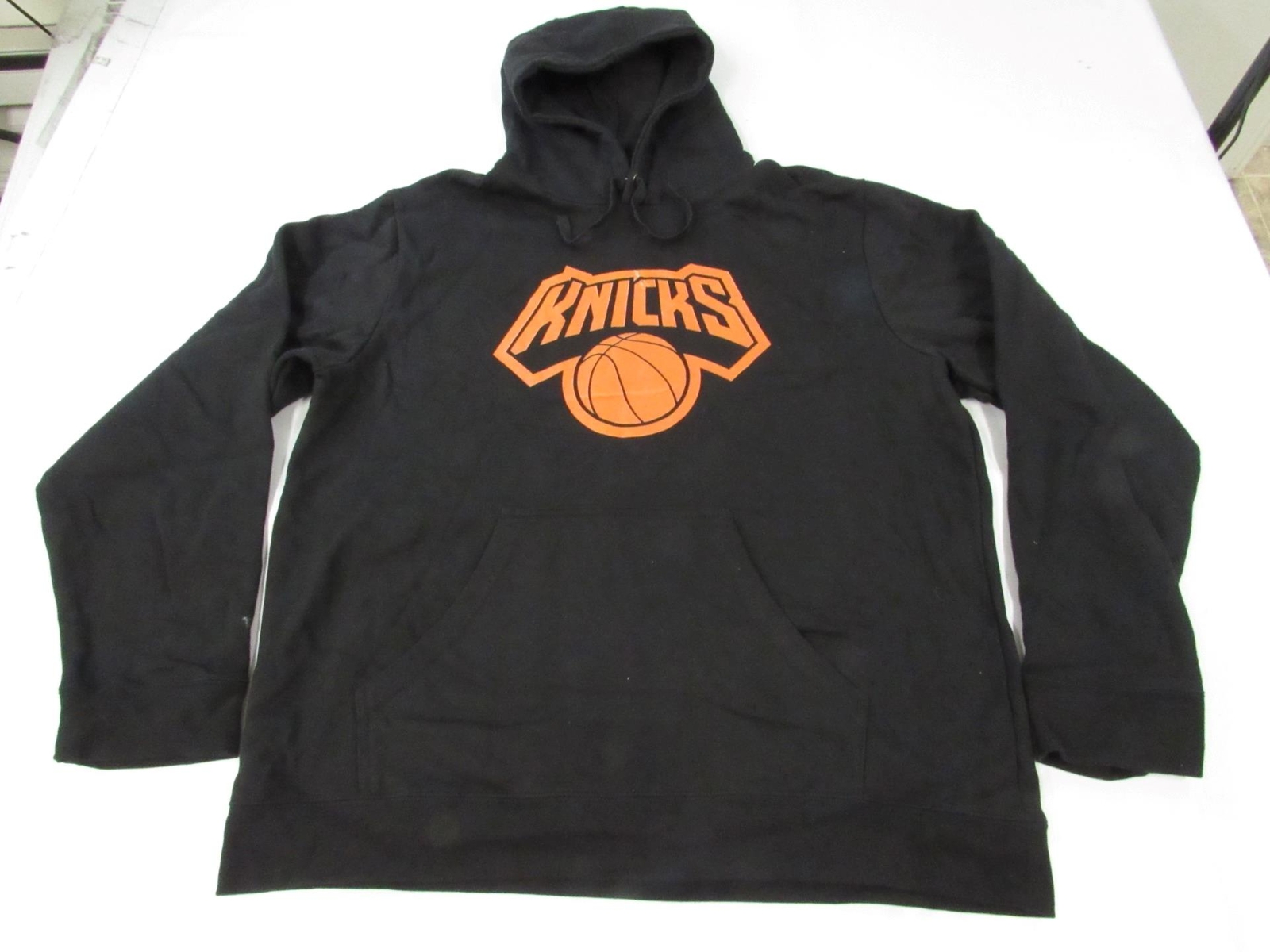 New-Minor-Flaw New York Knicks Mens Size XL-Tall XLT Black Hoodie