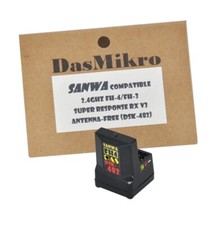Sanwa FH3 FH4 Compatible Receiver DasMikro DSK-482 V3 2.4G FHSS-3 FHSS-4