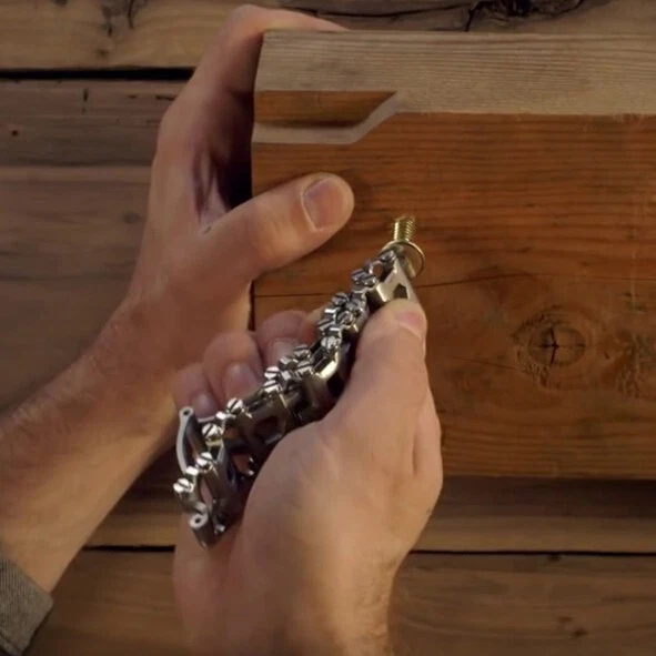 Stainless Steel 29 Multi Tool Bracelet - Image 4 of 4