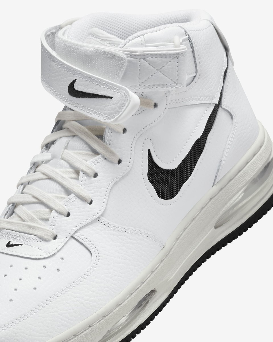 FB1374-101 Nike Air Force 1 Mid Evo Summit White Sail Black FB1374-101 Nike Air Force 1 Mid Evo Summit White Sail Black