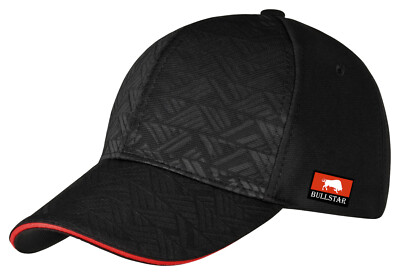 Bullstar Cap BULLSTAR Schirmmütze Mütze Basecap Workwear schwarz Herren