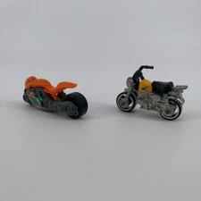 Yellow Moto Honda Monkey J24 Dirt Mini Bike / Orange "STREET STEALTH" Lot of 2