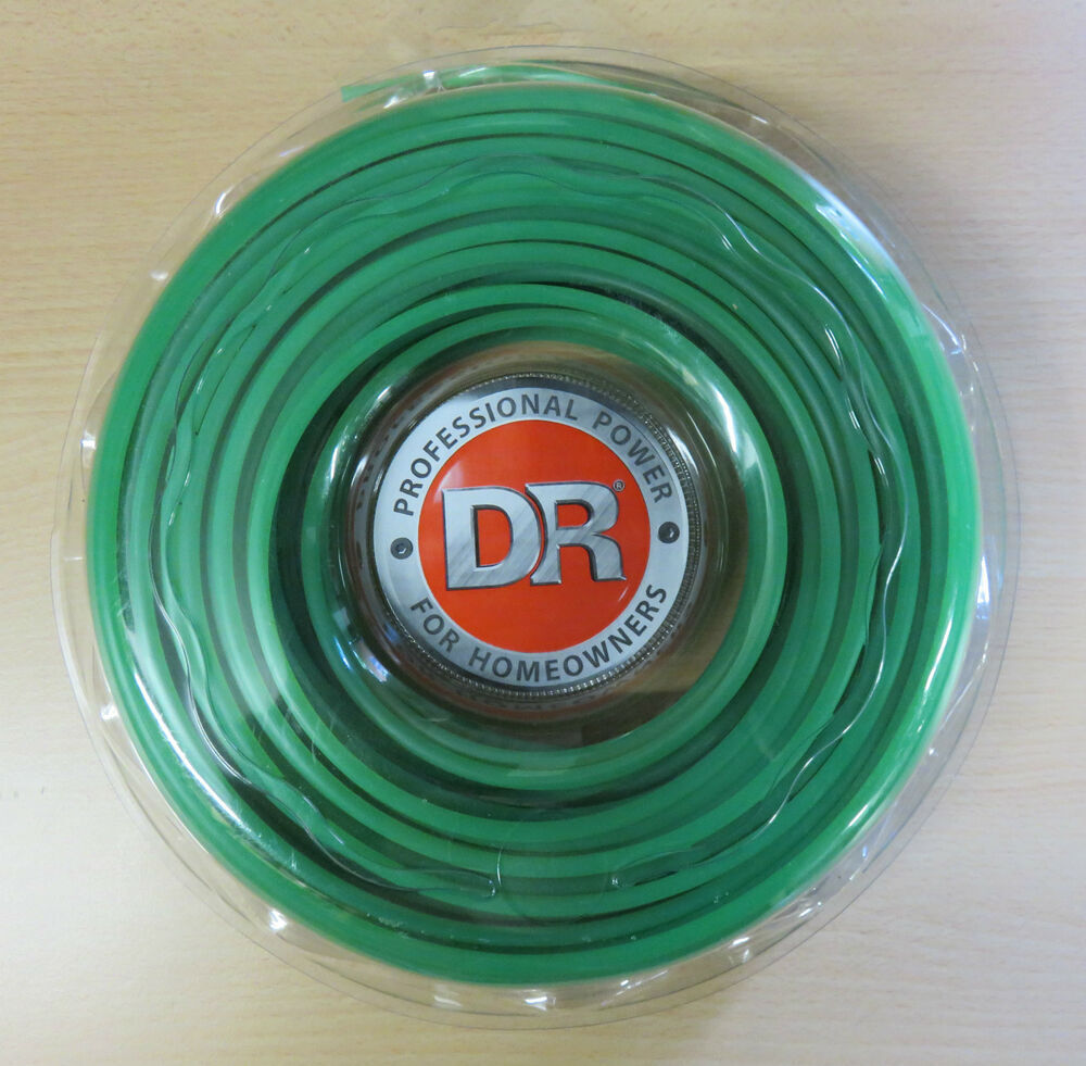DR OEM Trimmer Cord Coil, 155 mil, Green, 100-Ft
