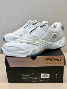 reebok white silver