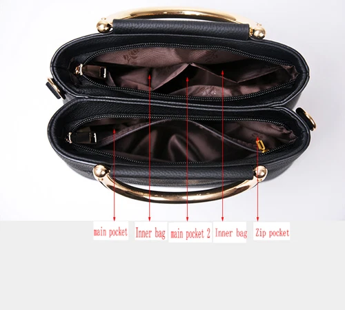 Women's shoulder bags, leather shoulder bags, tote bags, messenger bags, women's crossbody bags - Photo 8 of 23