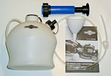 GENUINE BRIGGS & STRATTON 992423 4 LITRE OIL DRAIN REMOVAL KIT sump syphon pump