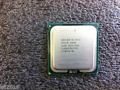 2X Intel Xeon X5355 2.66GHz 8MB 1333MHz  CPU Server Processor