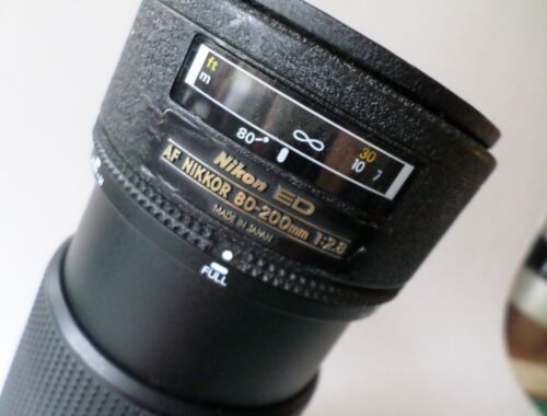 Nikon ED AF Nikkor 80-200mm, f2,8 with genuine front and rear lens caps - Picture 5 of 7