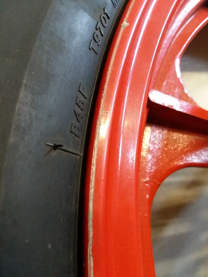 Llanta delantera Yamaha SRX-250 SRX250 SRX 250 OEM Foto 4 de 4