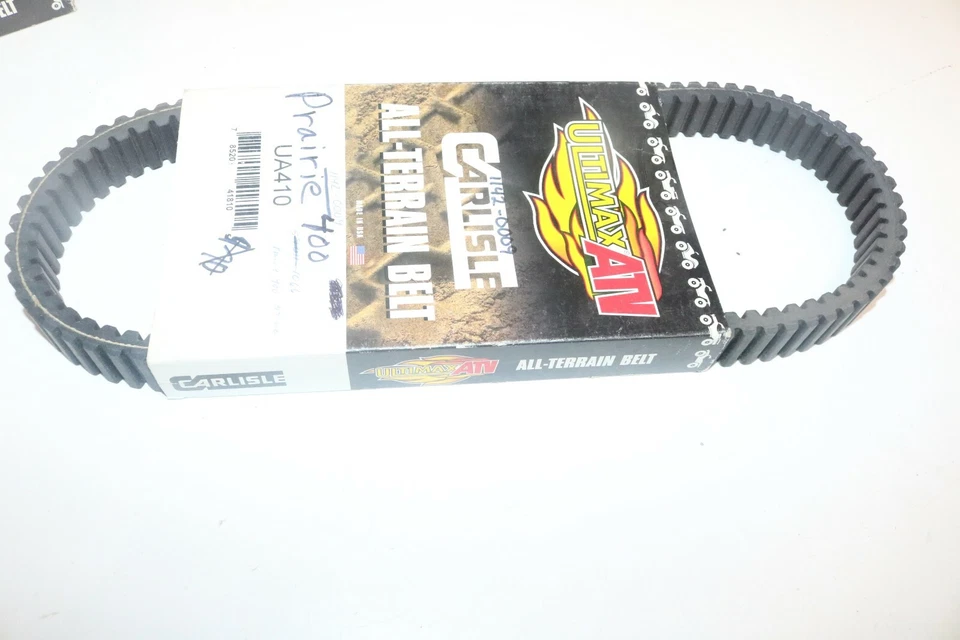 Correa de transmisión de embrague Carlisle Ultimax ATV 1142-0009 UA410 nueva original Kawasaki Praire Foto 2 de 4