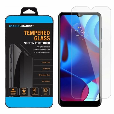 MagicGuardz  Tempered Glass Screen Protector For Motorola Moto G  Pure 2021
