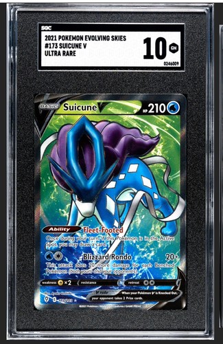 Suicune V graded SGC 10 for sale on eBay