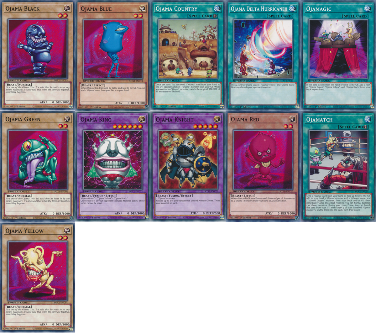 yugioh cards ojama Amazon.com: Yu-Gi-Oh! - Ojama Yellow (DP2-EN003) - Duelist Pack 2 Chazz  Princeton - Unlimited Edition main image 0