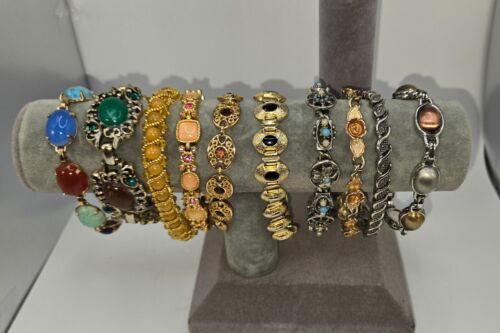 Lot Of 10 Bracelets - Emmons - Avon -  Liz Claibo… - image 1