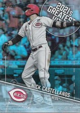 2022 Topps Series 1 NICK CASTELLANOS 2021's Greatest Hits - REDS - #21GH-3