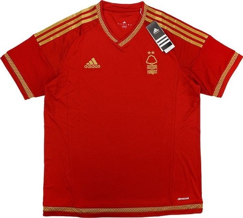 RED/GOLD SOCCER FOOTBALL SHIRT JERSEY 