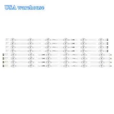 Led Strips(8) For Samsung UA58TU8000 UN58TU700DFXZA BN96-50458A BN96-50459A