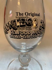 MONTEGO BAY HURRICANE GLASS (Seafood House) FREE SHIPPING