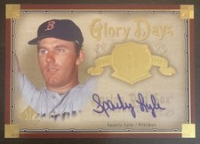 Sparky LYLE🔥2005 SP Legendary Cuts GOLD Glory Days AUTO #GD-SL 7/10