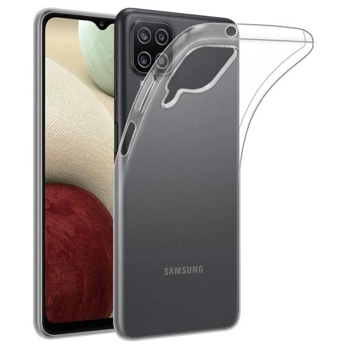 Clear Gel Case Cover for Samsung Galaxy A12 - Imagen 1 de 1