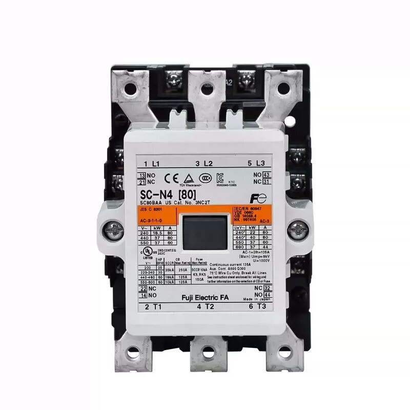 Fuji SC-N4 24V 80A Magnetic Contactor 50/60Hz SCN4 DHL or FedEx | eBay