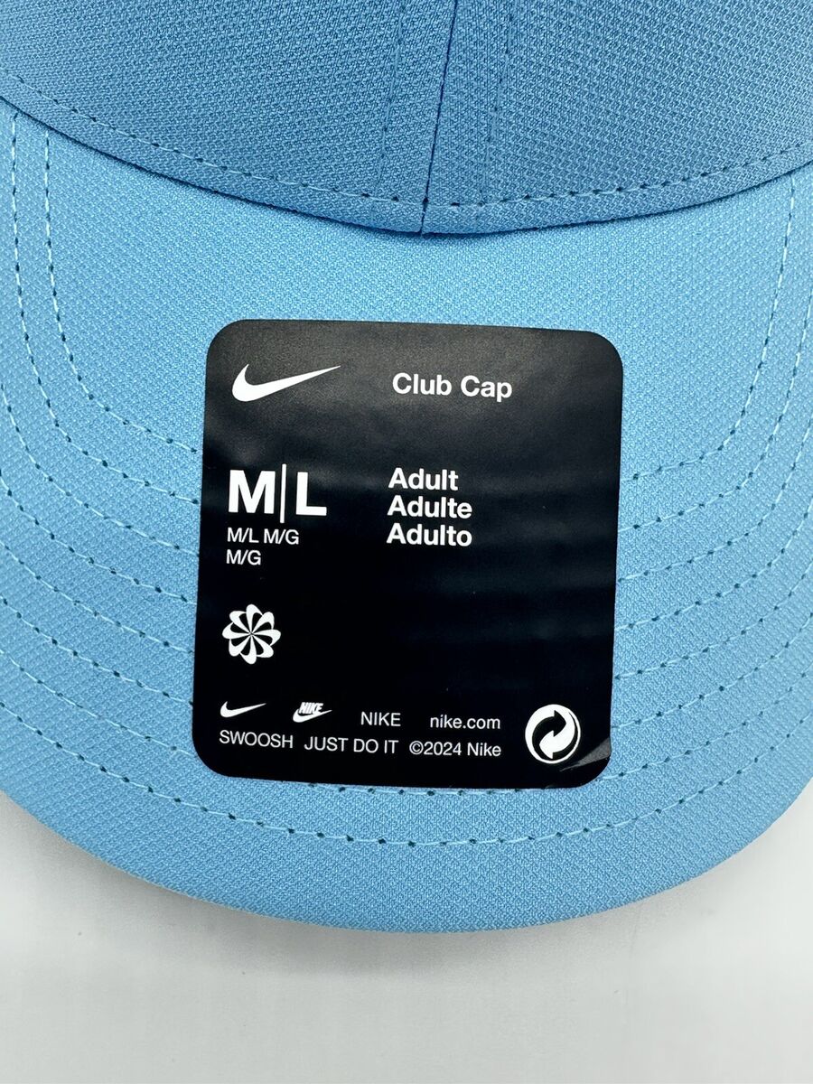 Nike Club Cap Structured Swoosh Hat Size M/L Adjustable Nike Club Cap Structured Swoosh Hat Size M/L Adjustable