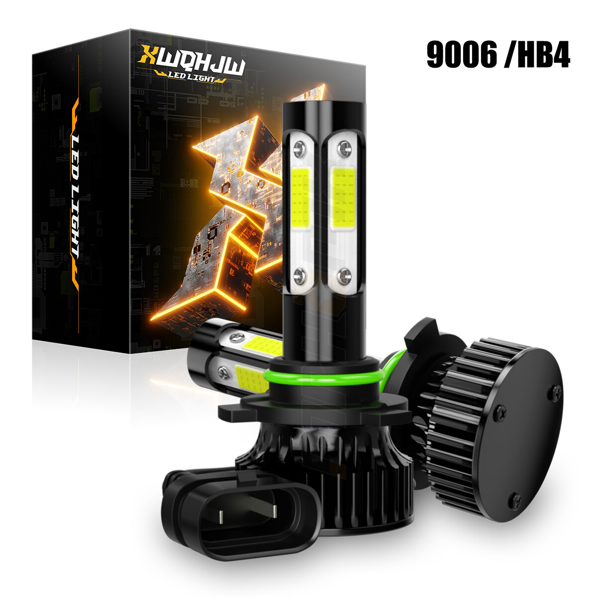 XWQHJW For Nissan TITAN 2012-2015 HB4 9006 High Low Beam Super Bright White