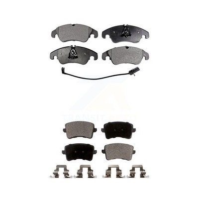 TEC KTC-100138 Brake Pad Sets 4-Wheel Set Front & Rear Sedan for Audi A5 Quattro