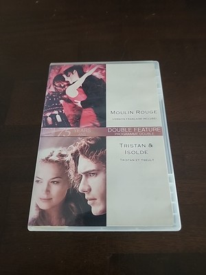 1.1 Moulin Rouge/Tristan and Isolde DVD, 2010, 2-Disc Set, Fox 75th Anniversary