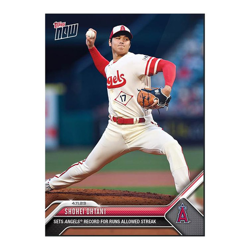 Shohei Ohtani - 2023 MLB Topps Now Card 106 - Print Run: 3484 Angels