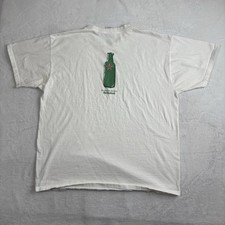 VTG FOTL Heineken Beer Promo White Short Sleeve Graphic Shirt Men's XL
