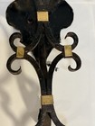 Stunning Vintage Spanish Revival Large Sconces - Iron & Brass - From 1936 Home — photo 5