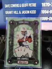 2024 Wild Card Easter Edition Earl Campbell 3/5 Purple Foil 🐰🐰🐰 Pristine