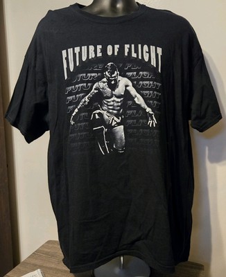 RICOCHET - Future Of Flight - XL Used WRESTLING T-SHIRT
