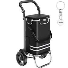 Rollwagen Einkaufwagen Einkaufstrolley Shopper 3 in 1 Design Aluminiumgestell