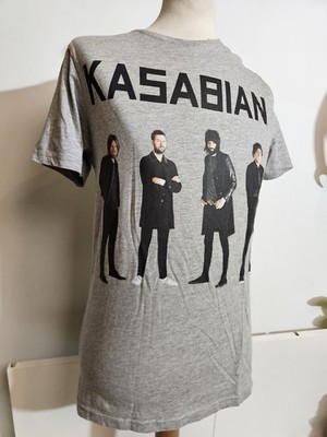 Kasabian Vinatge T-Shirt selten offiziell 100 % Premium Baumwolle Indie Musik UK Small