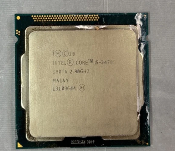 KN65-15【ジャンク】Intel CORE i5-3470/S 18枚CPU KN65-15【ジャンク