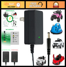 12V Battery Charger for Kids Ride-On Cars, SUVs, ATVs Bumper Cars - Universal